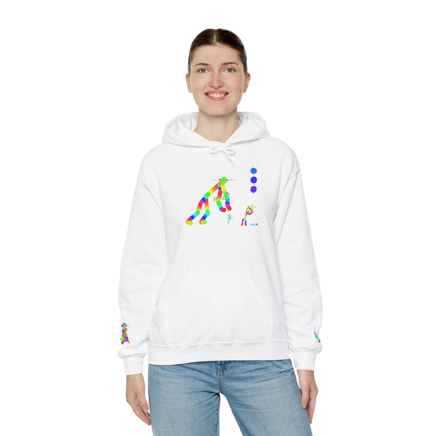 Not the Flower Martian / Unisex Heavy Blend™ Hooded Sweatshirt