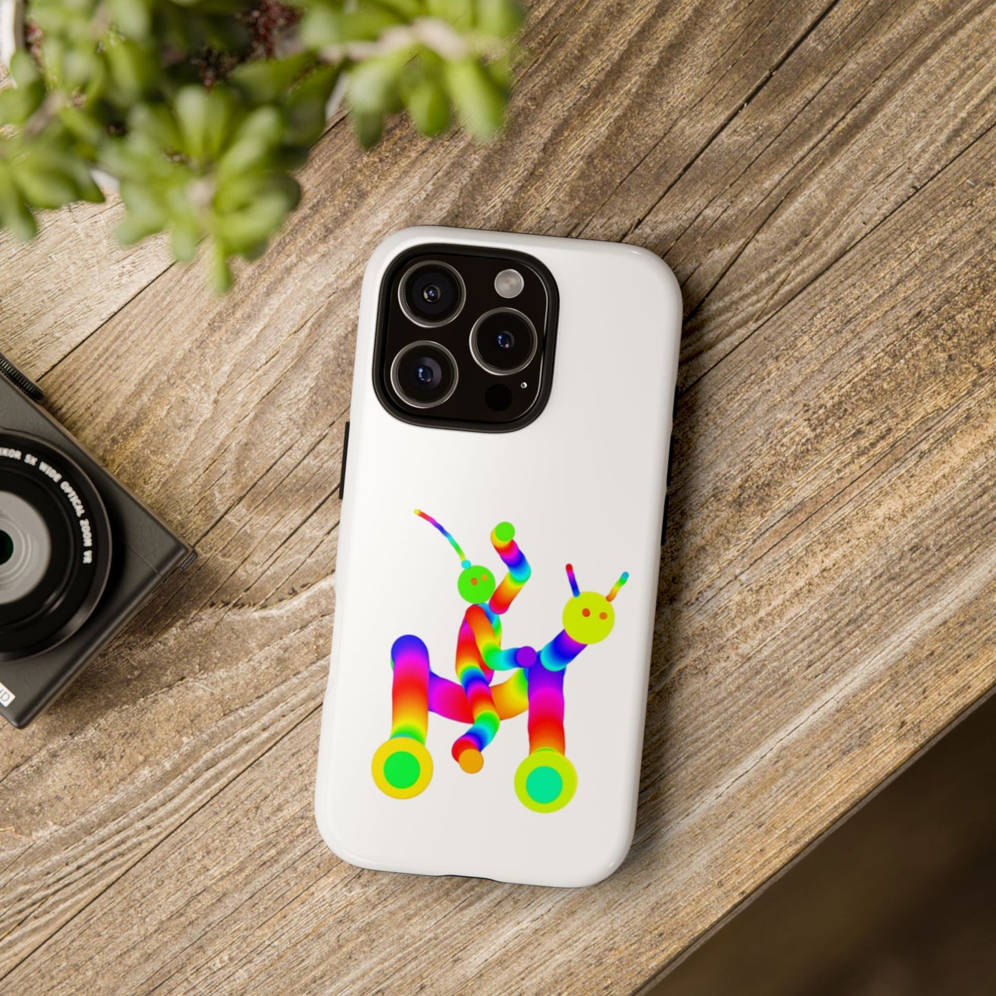 Marty Martians on Riding Robot / Phone Cases