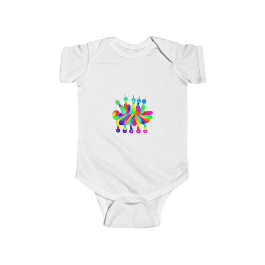 Martian Ballerinas Robot / Fine Jersey Bodysuit
