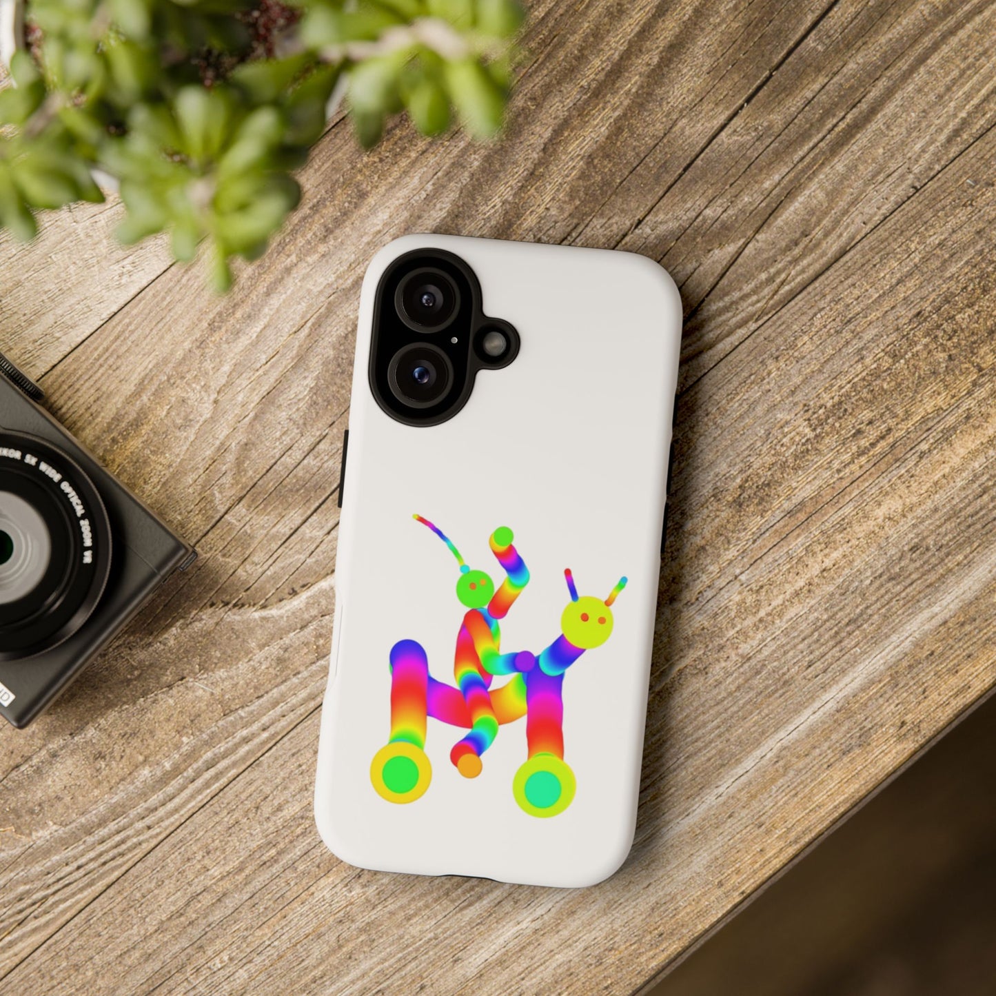 Marty Martians on Riding Robot / Phone Cases