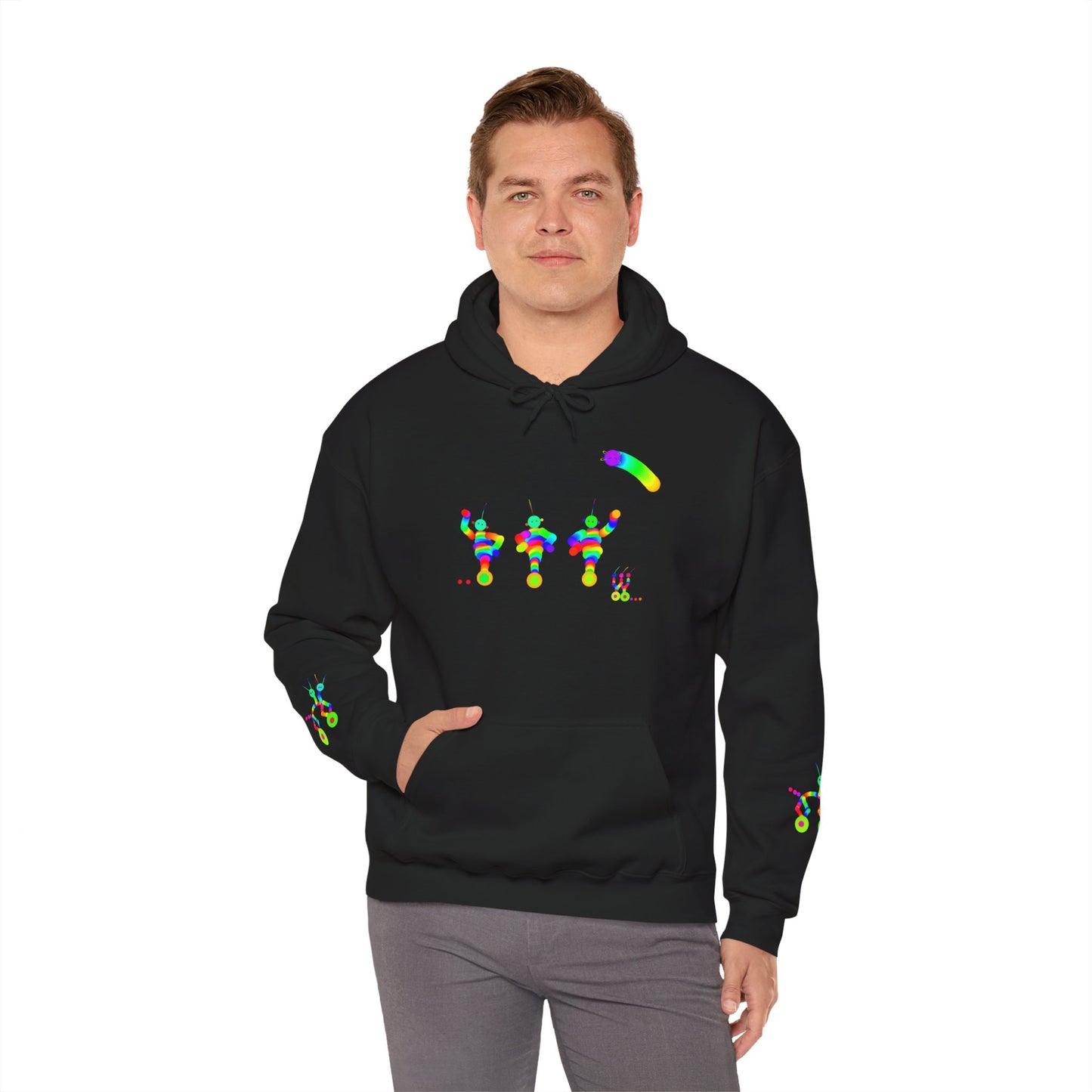 One Wheel Martians / Unisex Heavy Blend™ Hooded Sweatshirt