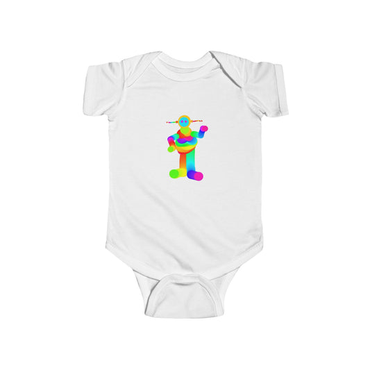 Little Martian Buddy / Fine Jersey Bodysuit