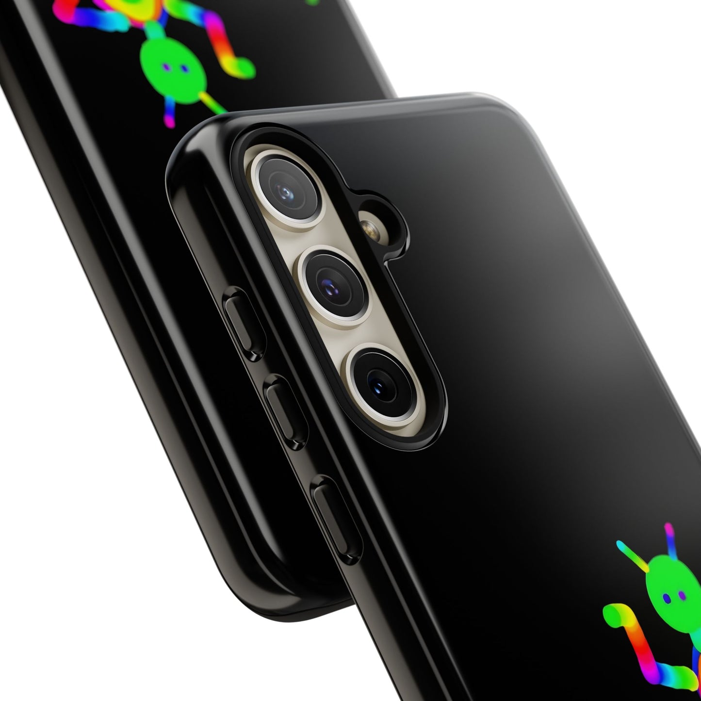 Martian with 5 Wheeled Friend / Phone Cases