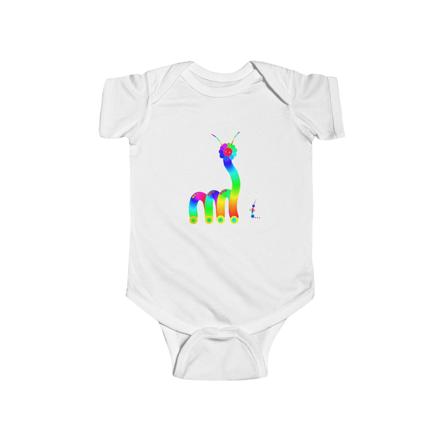 Martian Wildlife Friend / Fine Jersey Bodysuit