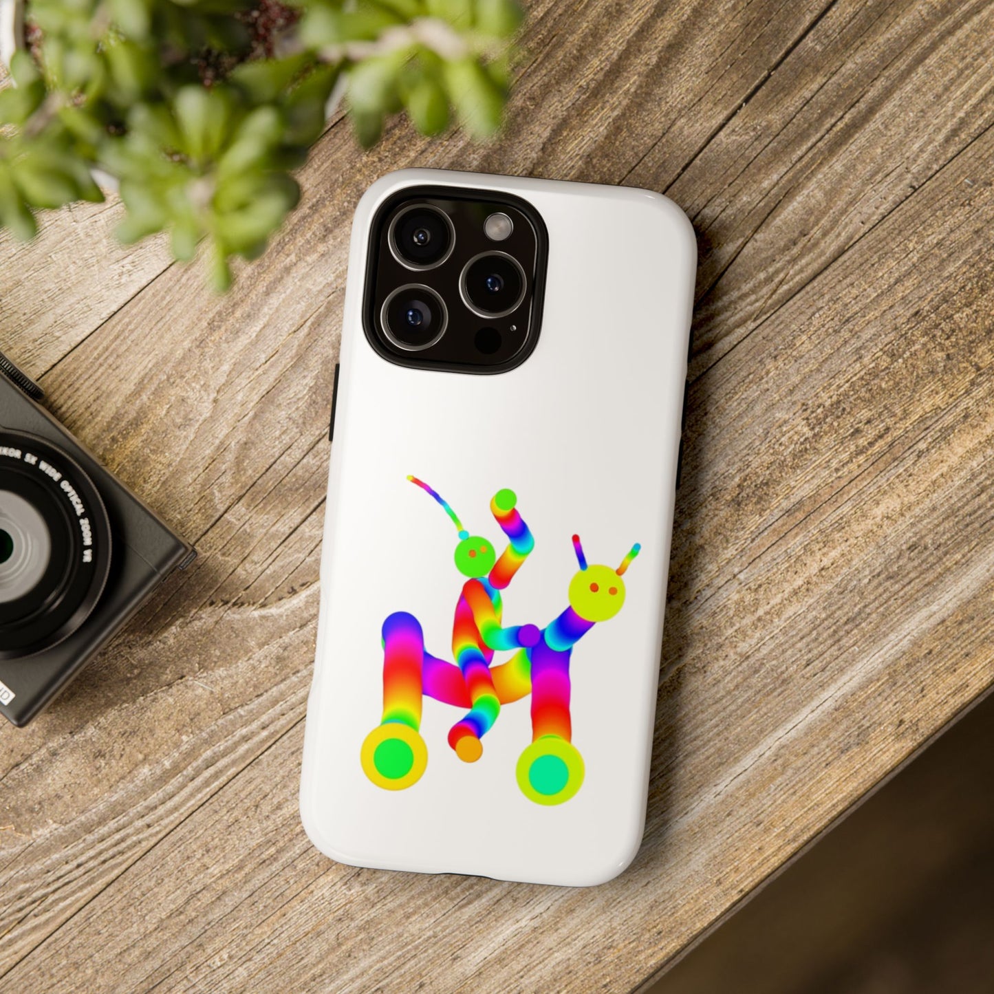 Marty Martians on Riding Robot / Phone Cases