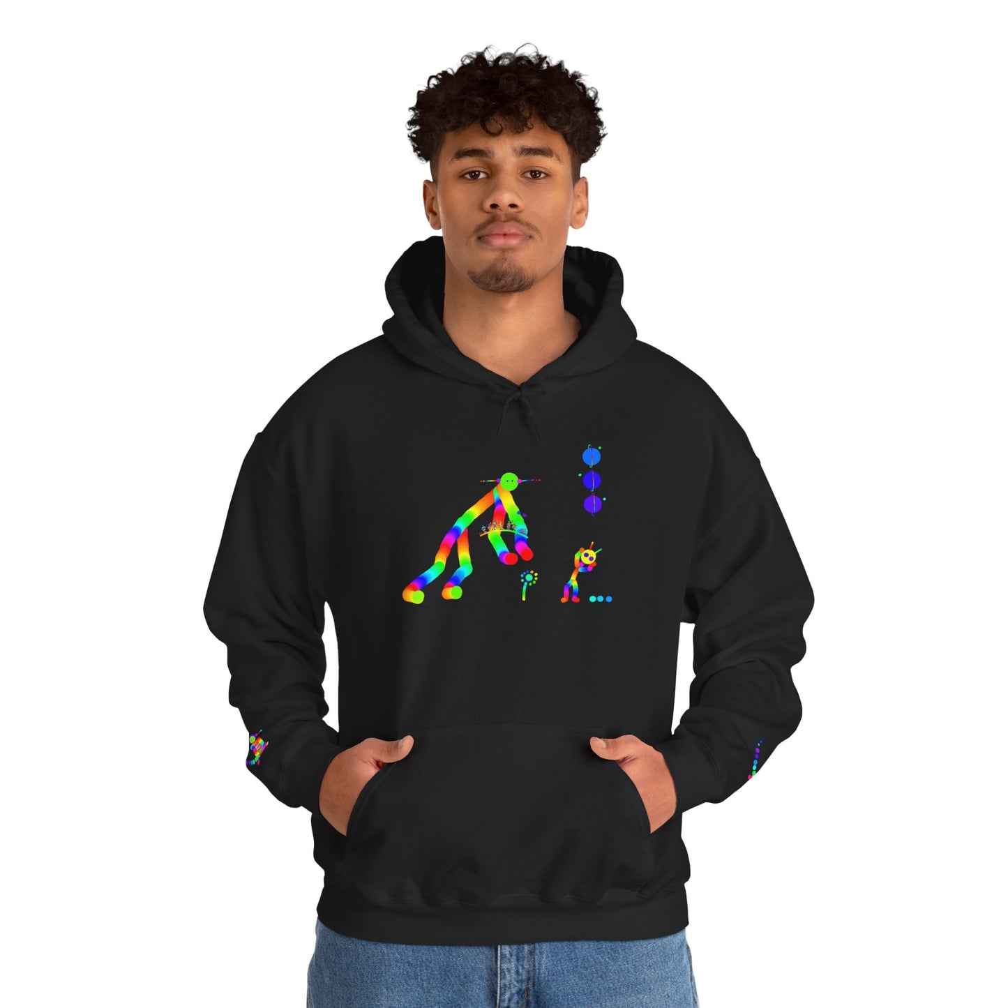 Not the Flower Martian / Unisex Heavy Blend™ Hooded Sweatshirt