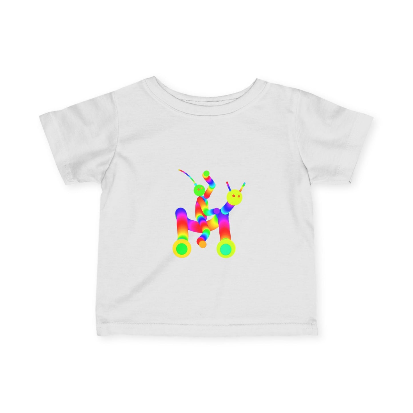Martian and his Riding Robot / Infant Fine Jersey Tee