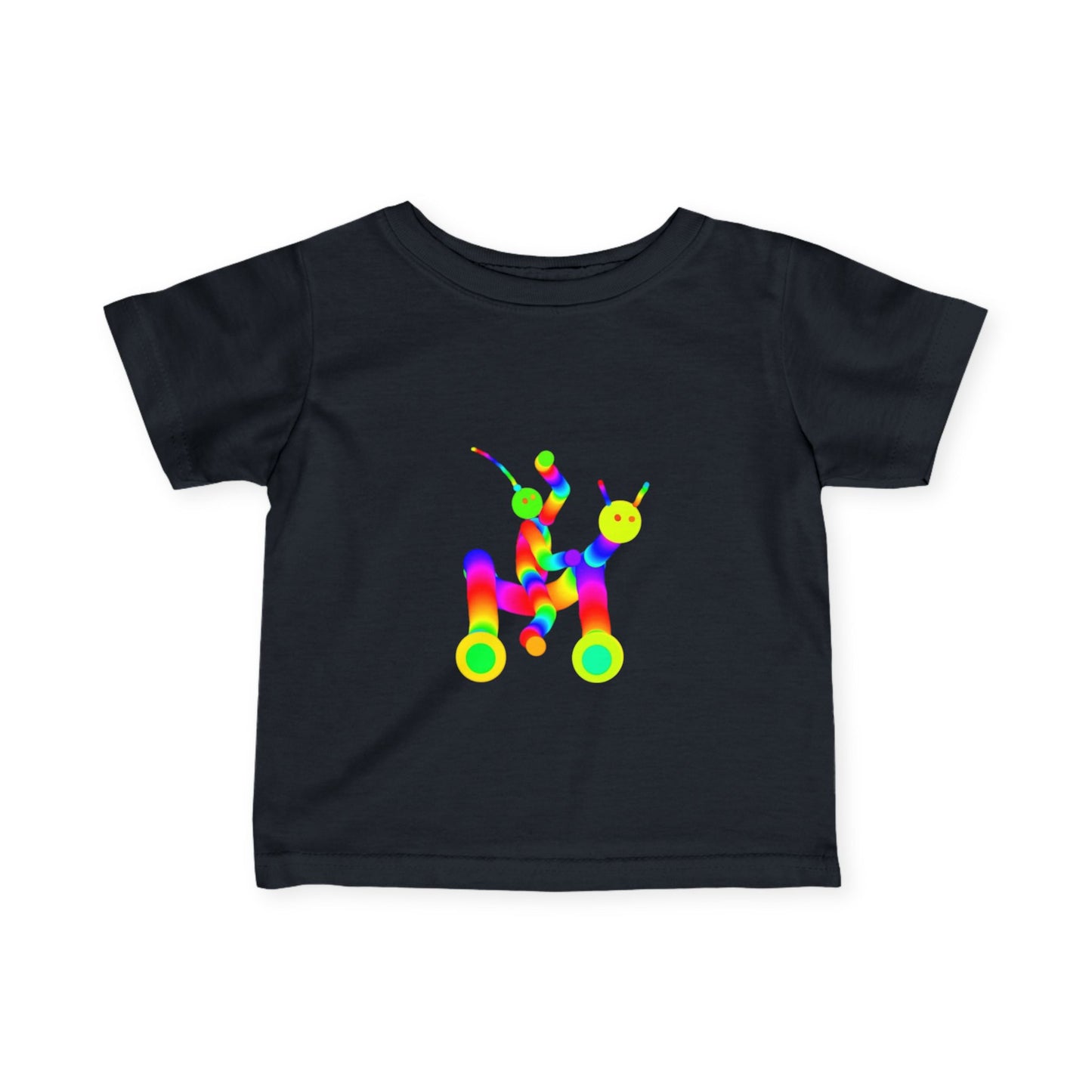 Martian and his Riding Robot / Infant Fine Jersey Tee