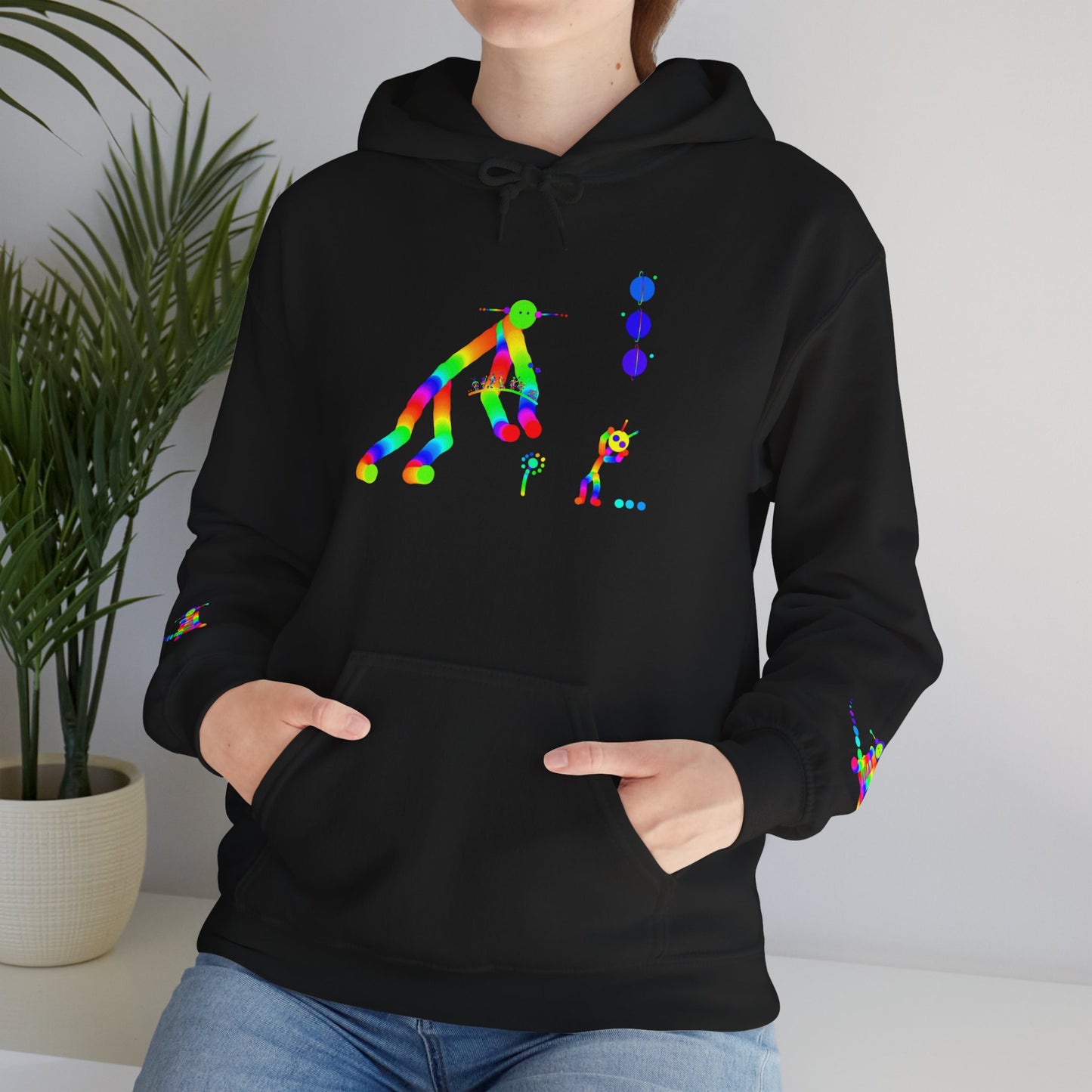 Not the Flower Martian / Unisex Heavy Blend™ Hooded Sweatshirt