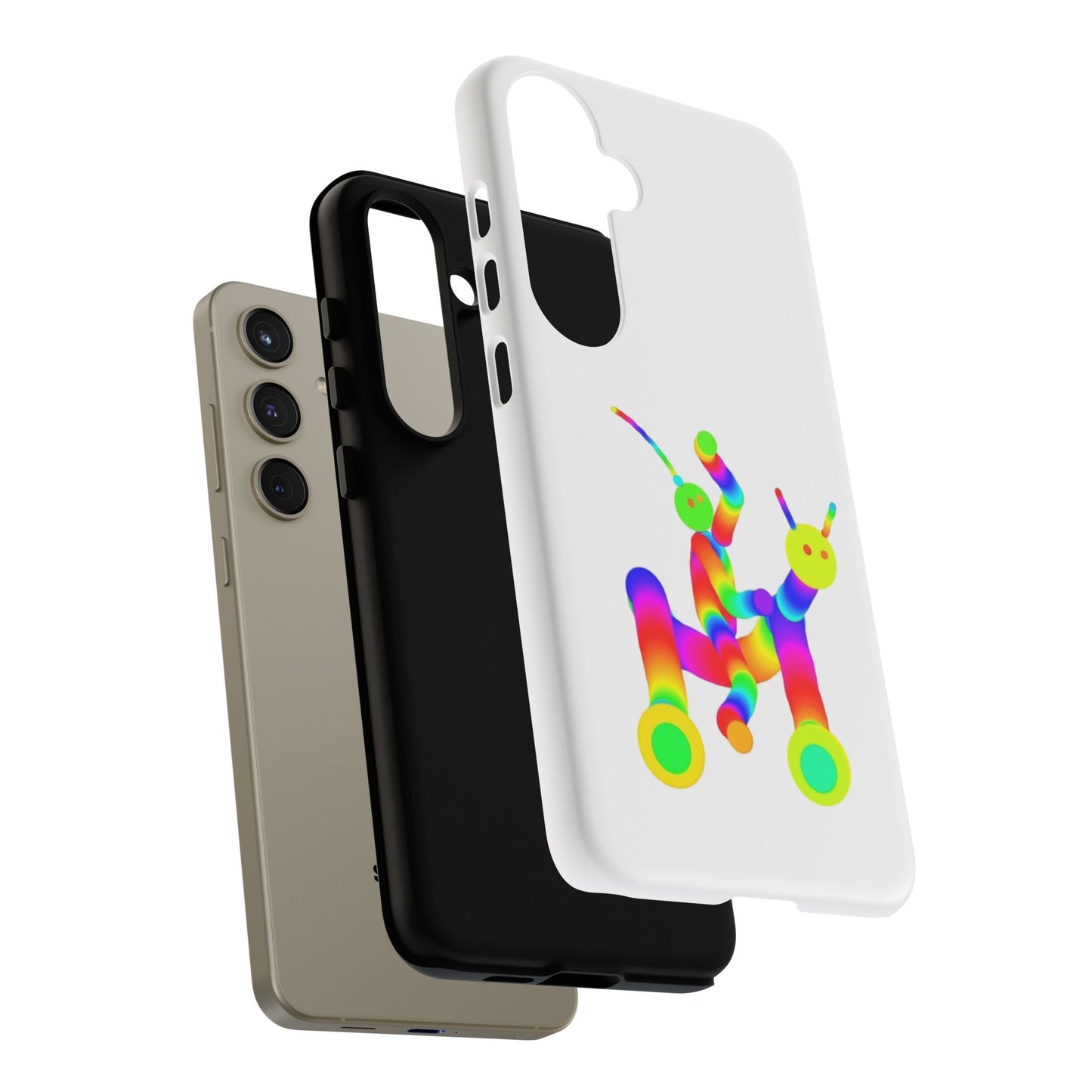 Marty Martians on Riding Robot / Phone Cases