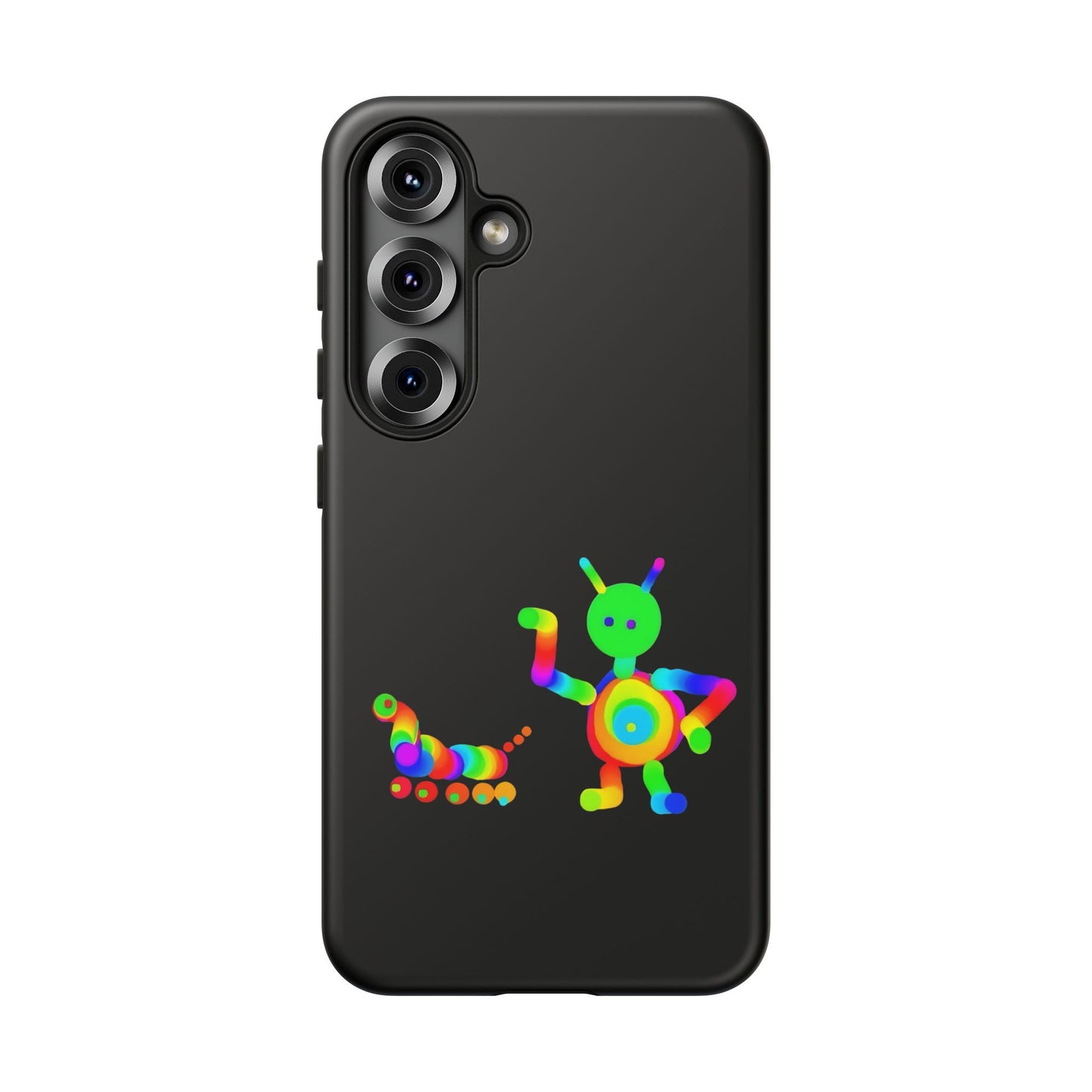 Martian with 5 Wheeled Friend / Phone Cases