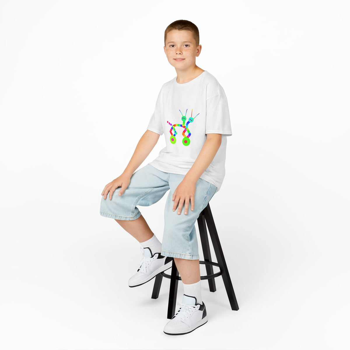Marty Martians 2 Headed Roller / Kids Heavy Cotton™ Tee