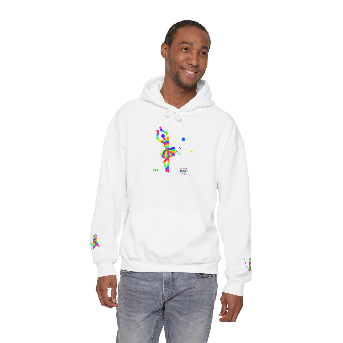 Martian Ballerina / Unisex Heavy Blend™ Hooded Sweatshirt