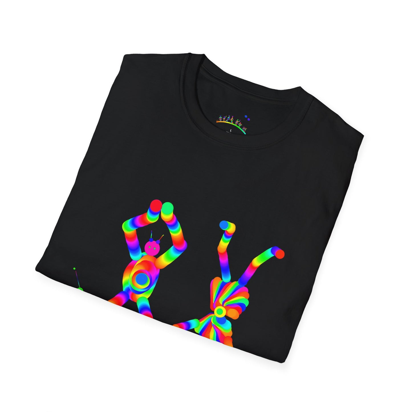 Fun Martian Friends / Unisex Softstyle T-Shirt