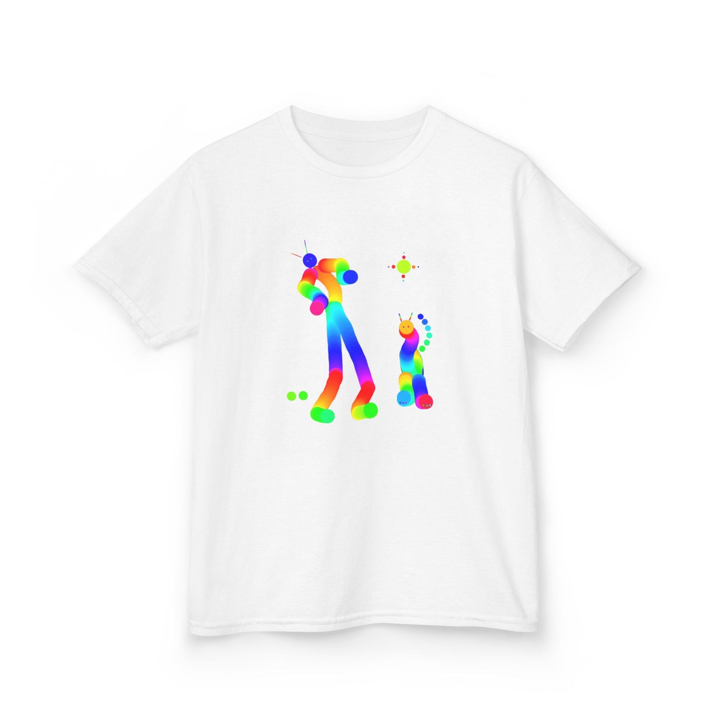 Martian with Martian Animal / Kids Heavy Cotton™ Tee