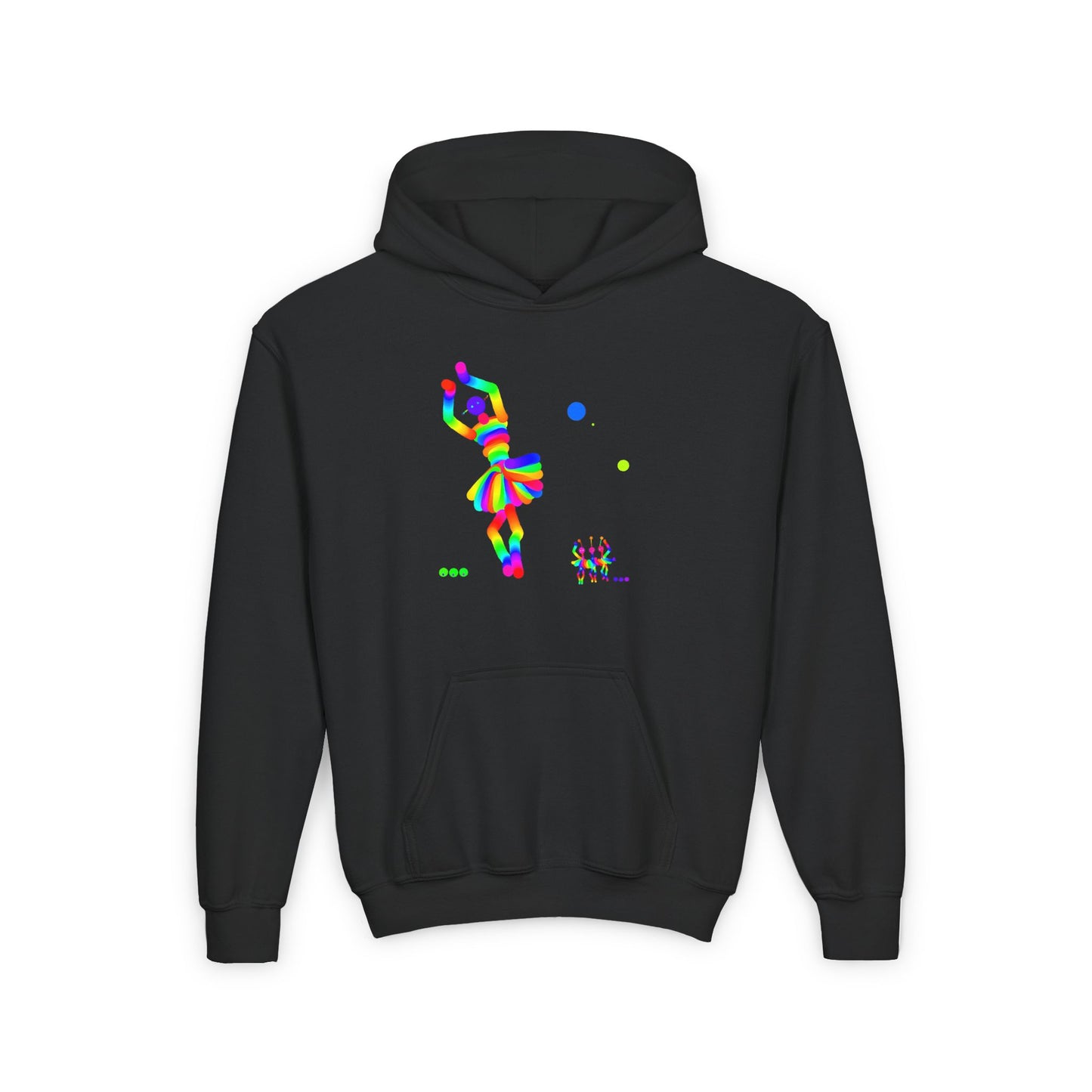 Ballerina Martian / Children / Heavy Blend Hooded Sweatshirt