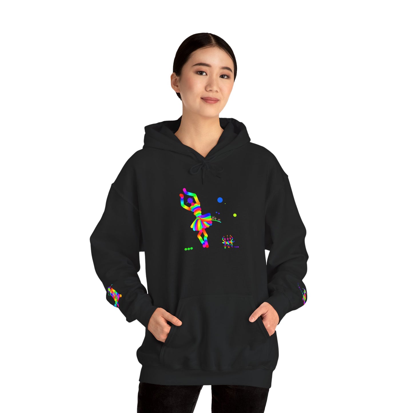 Martian Ballerina / Unisex Heavy Blend™ Hooded Sweatshirt