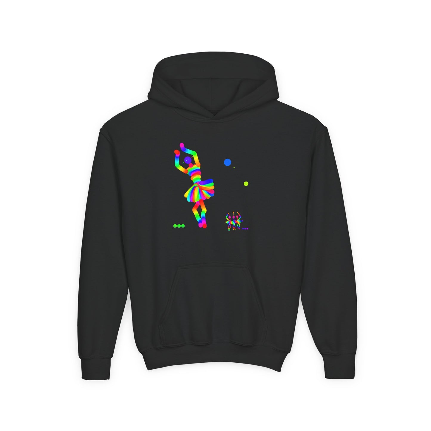 Ballerina Martian / Children / Heavy Blend Hooded Sweatshirt
