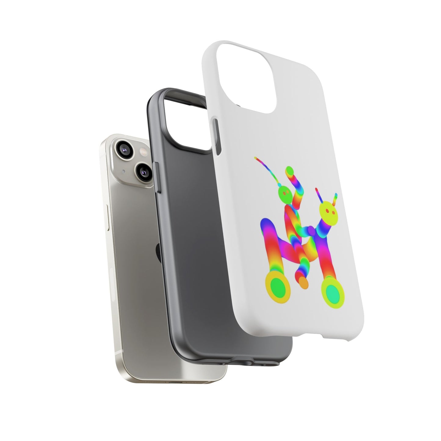 Marty Martians on Riding Robot / Phone Cases