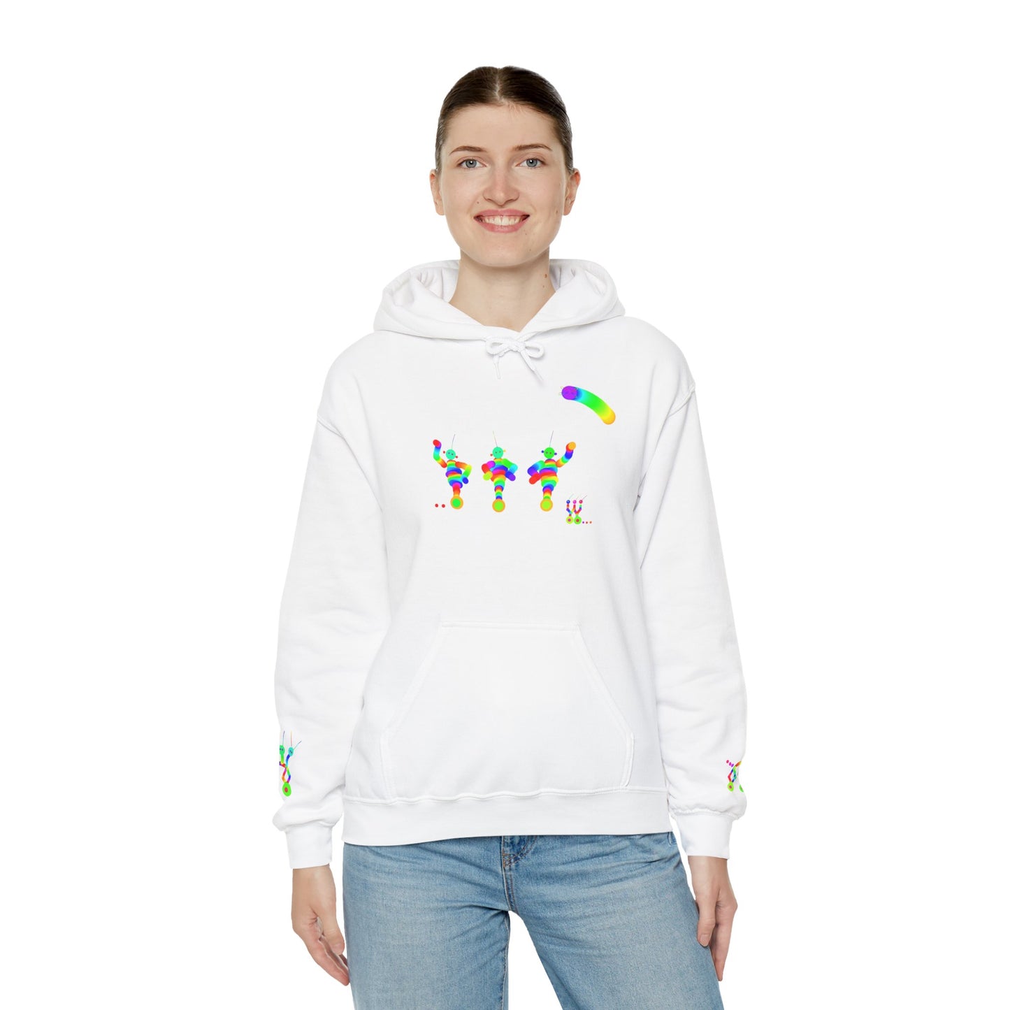 One Wheel Martians / Unisex Heavy Blend™ Hooded Sweatshirt