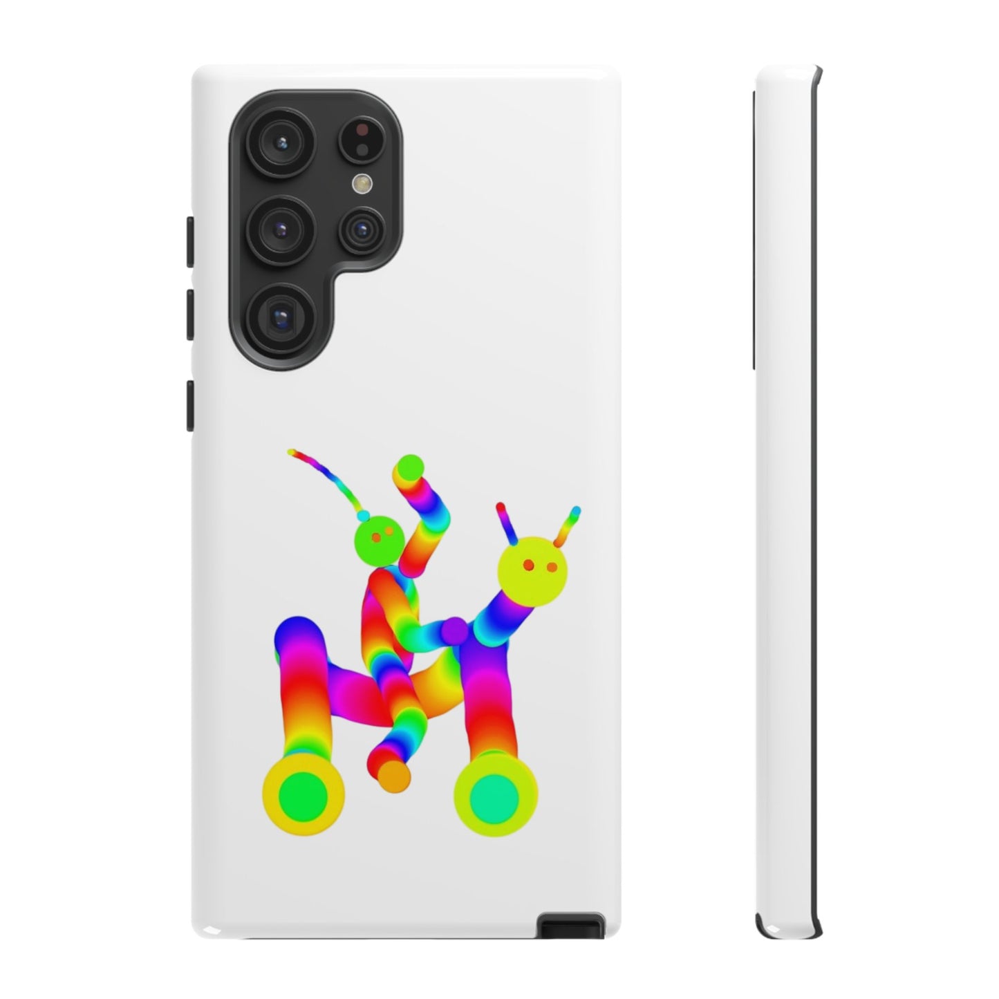 Marty Martians on Riding Robot / Phone Cases