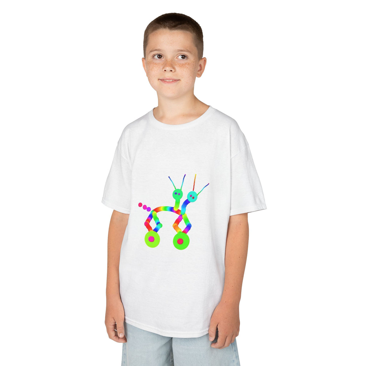 Marty Martians 2 Headed Roller / Kids Heavy Cotton™ Tee