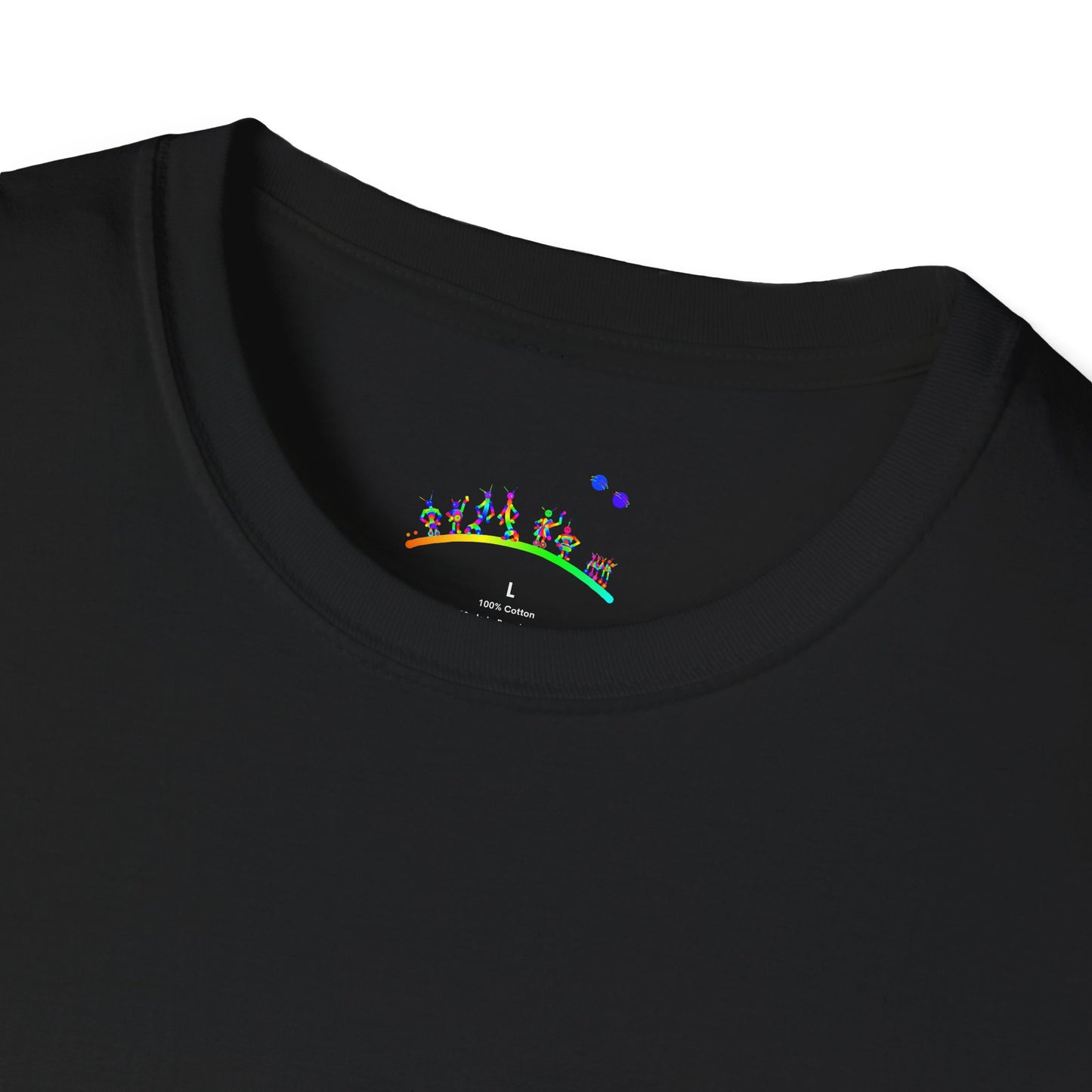 Two Headed Martian with Friends / Unisex Softstyle T-Shirt