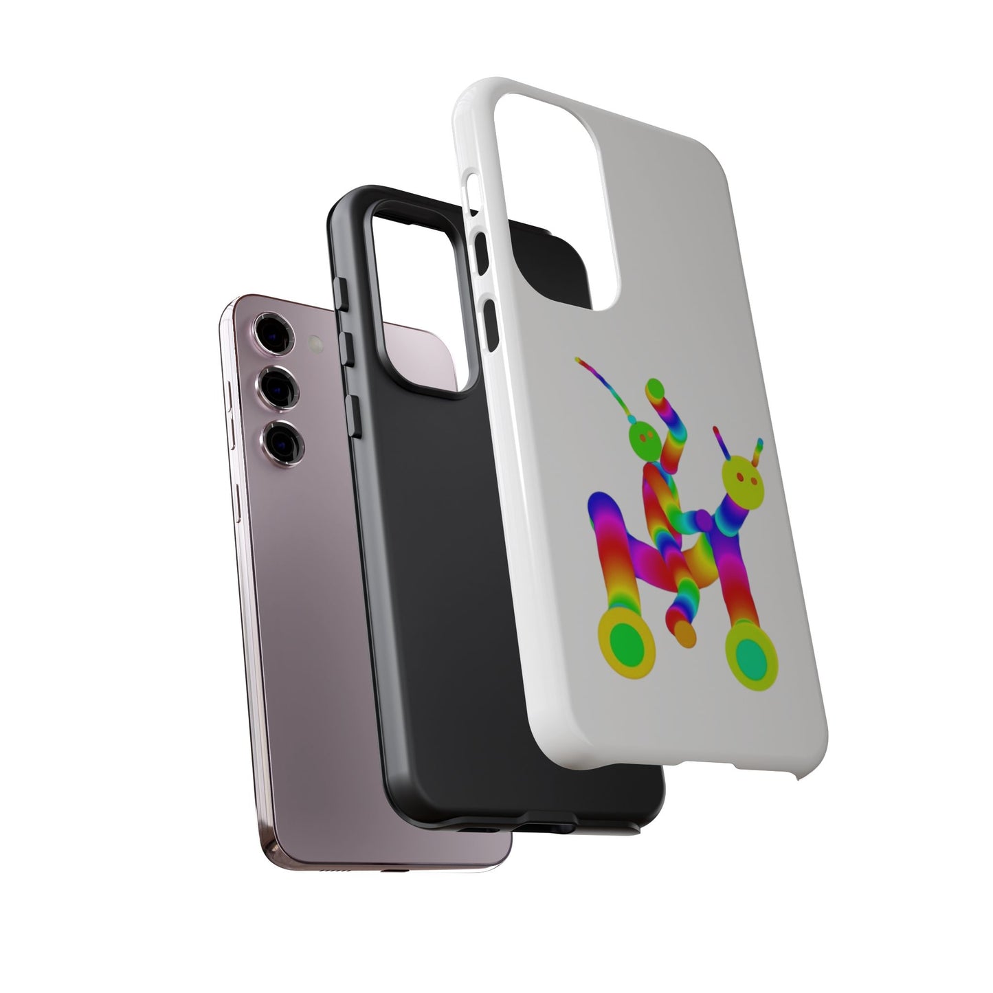 Marty Martians on Riding Robot / Phone Cases