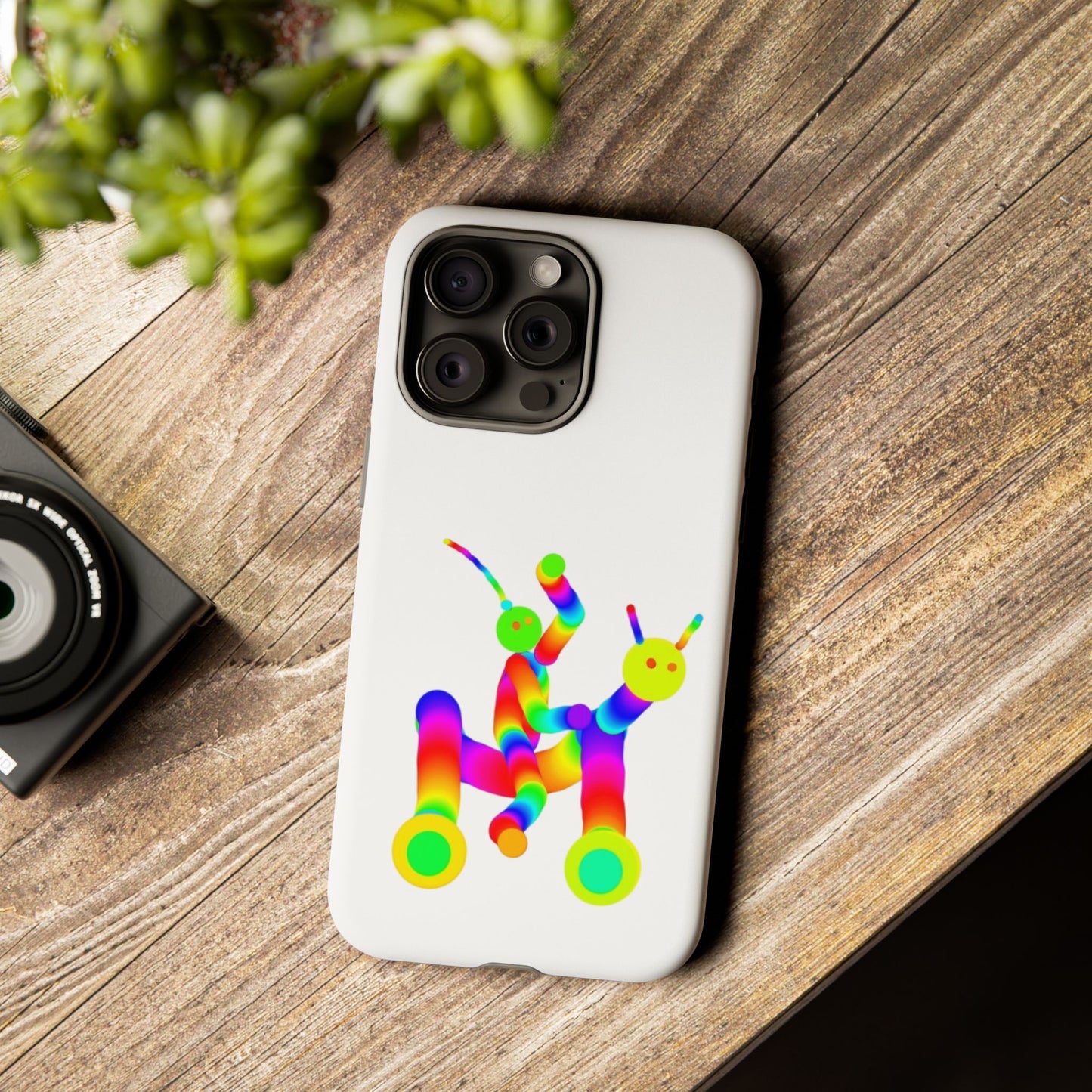 Marty Martians on Riding Robot / Phone Cases