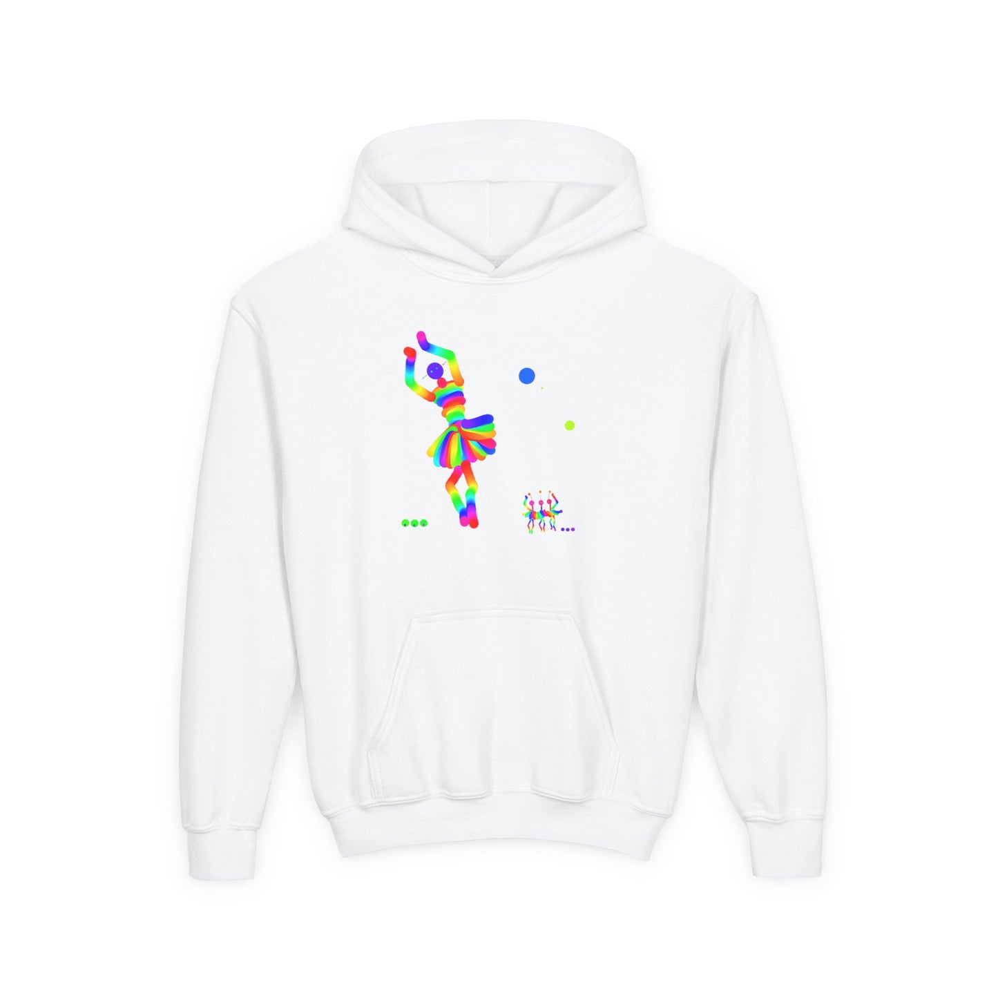 Ballerina Martian / Children / Heavy Blend Hooded Sweatshirt