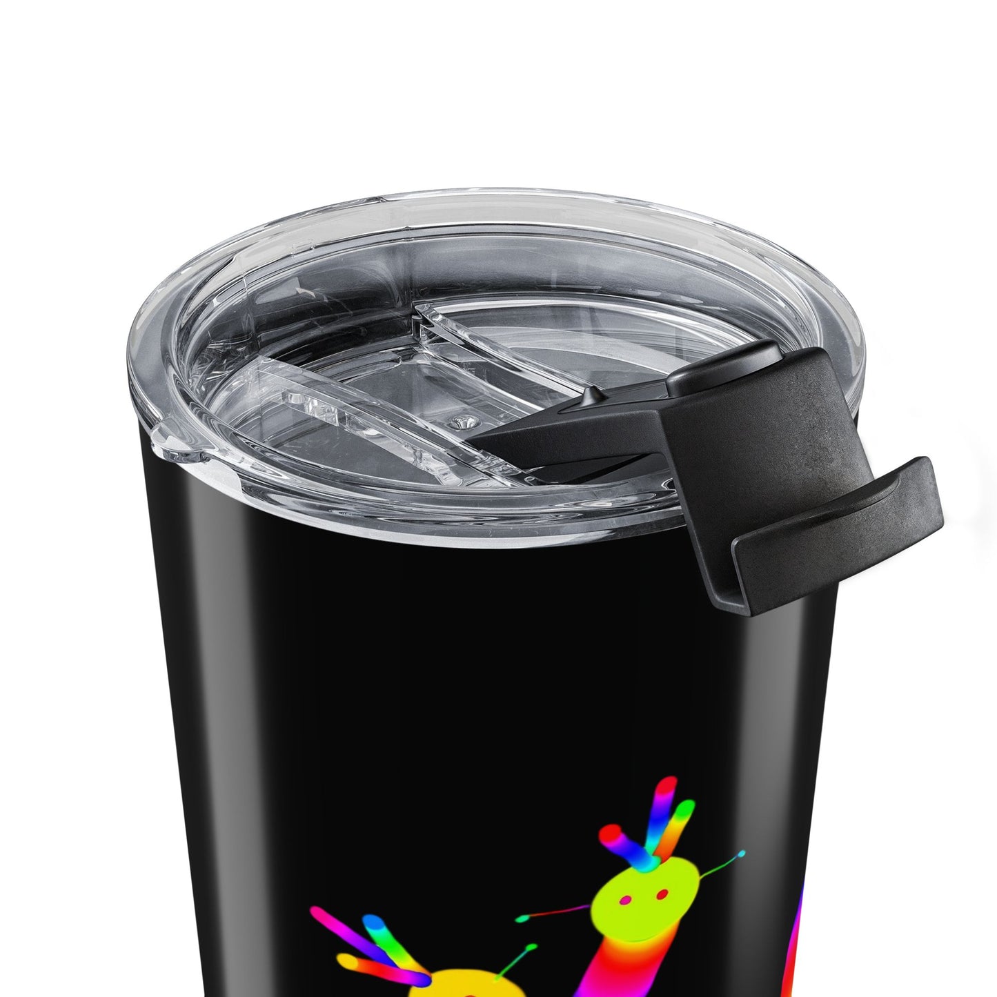 Marty Martians Double Headed Punk Brothers Black Tumbler 20oz