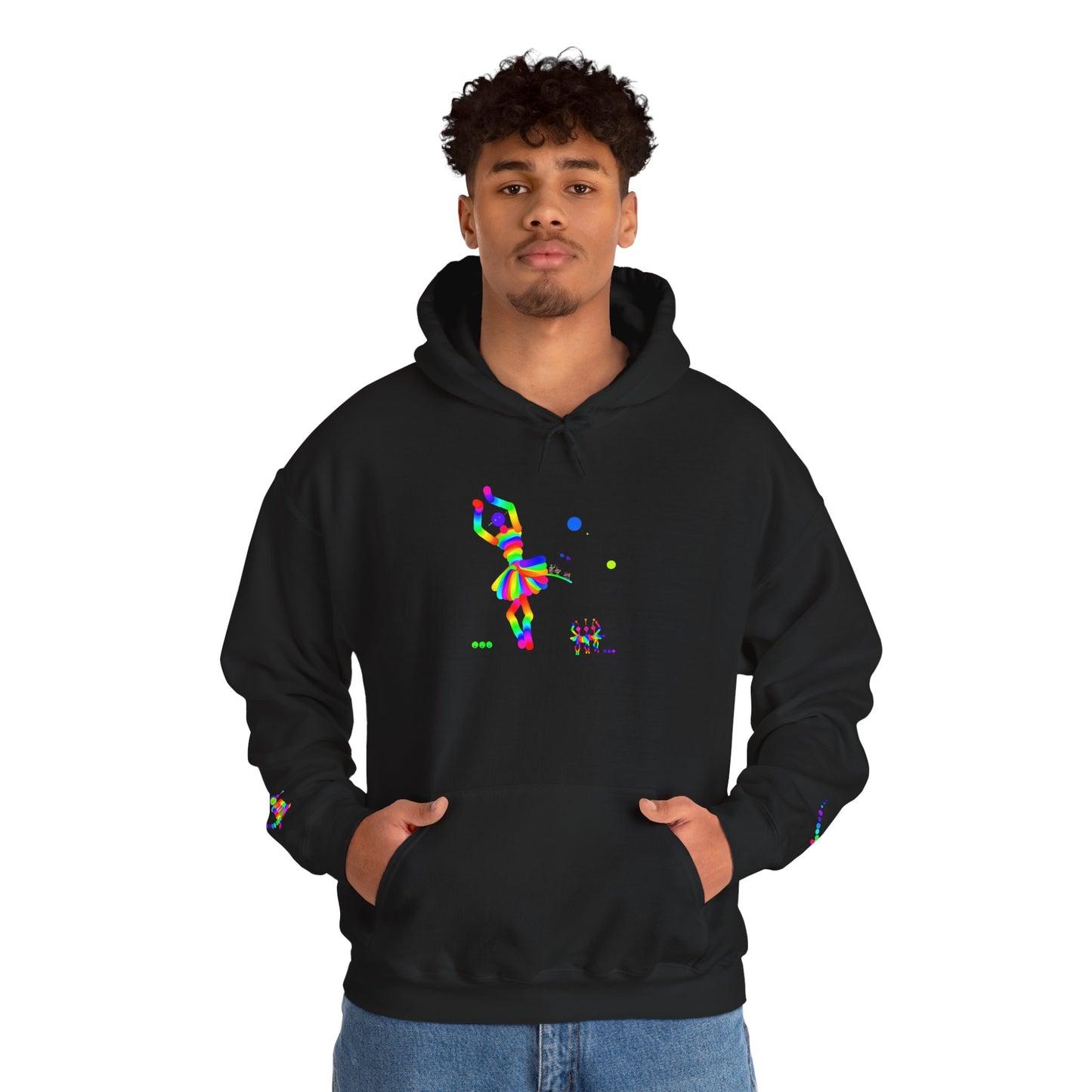 Martian Ballerina / Unisex Heavy Blend™ Hooded Sweatshirt