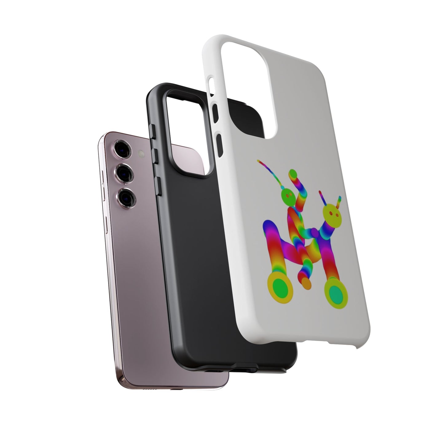 Marty Martians on Riding Robot / Phone Cases