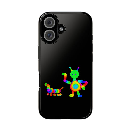 Martian with 5 Wheeled Friend / Phone Cases