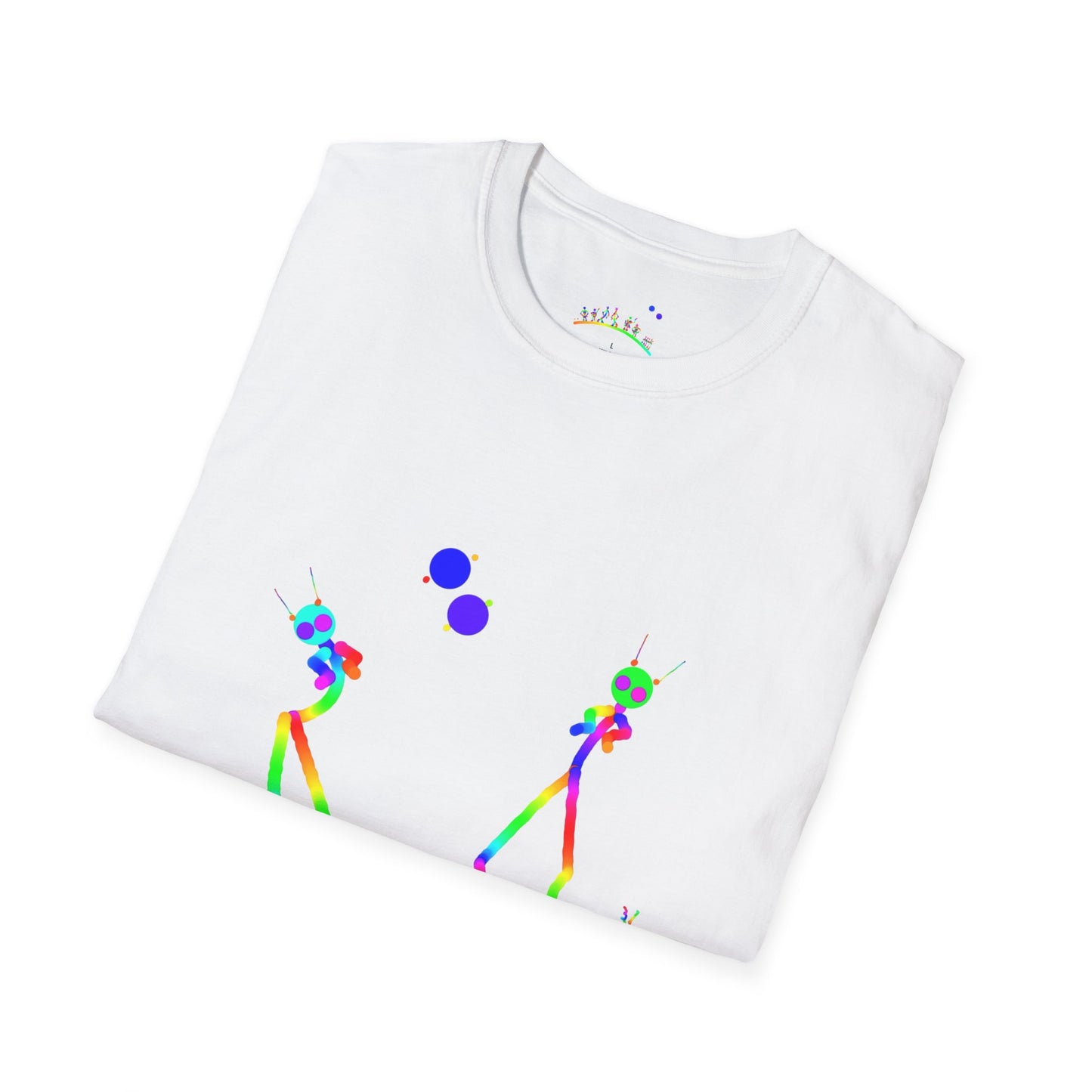Tall Martian Friends / Unisex Softstyle T-Shirt