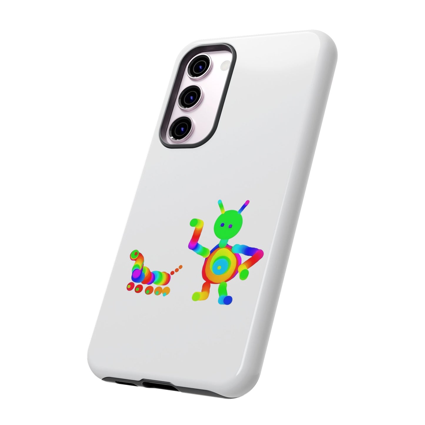 Martian with 5 Wheeled Friend / Phone Cases
