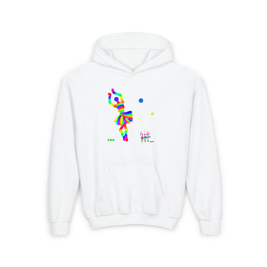 Ballerina Martian / Children / Heavy Blend Hooded Sweatshirt