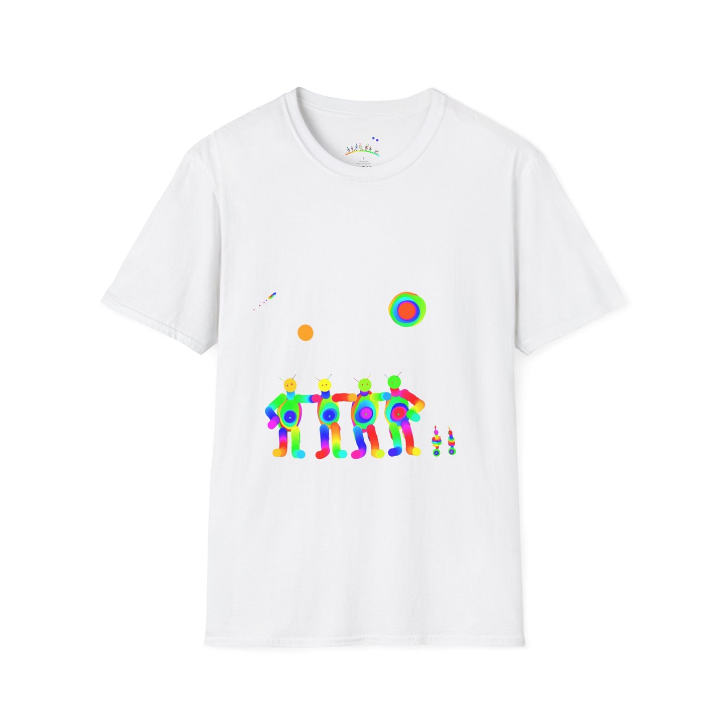 Martian Friends / Unisex Softstyle T-Shirt