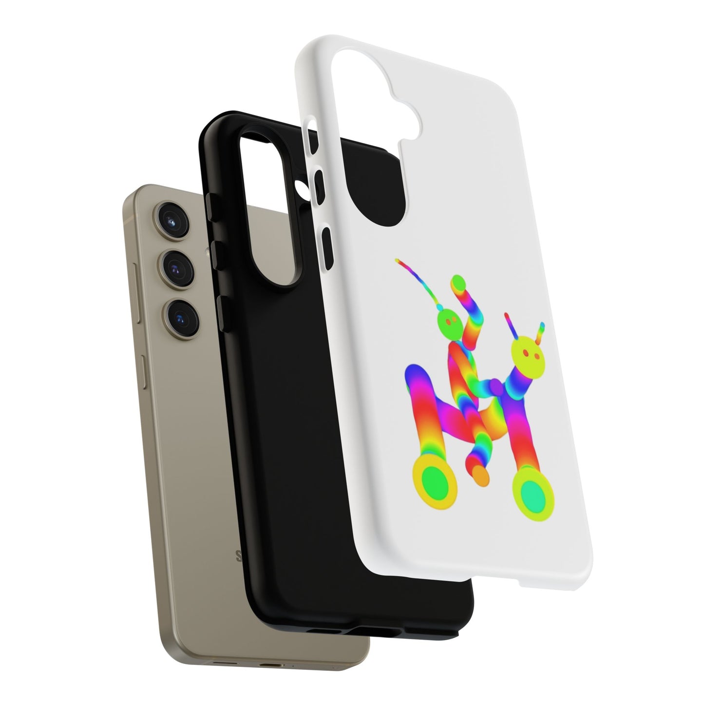 Marty Martians on Riding Robot / Phone Cases