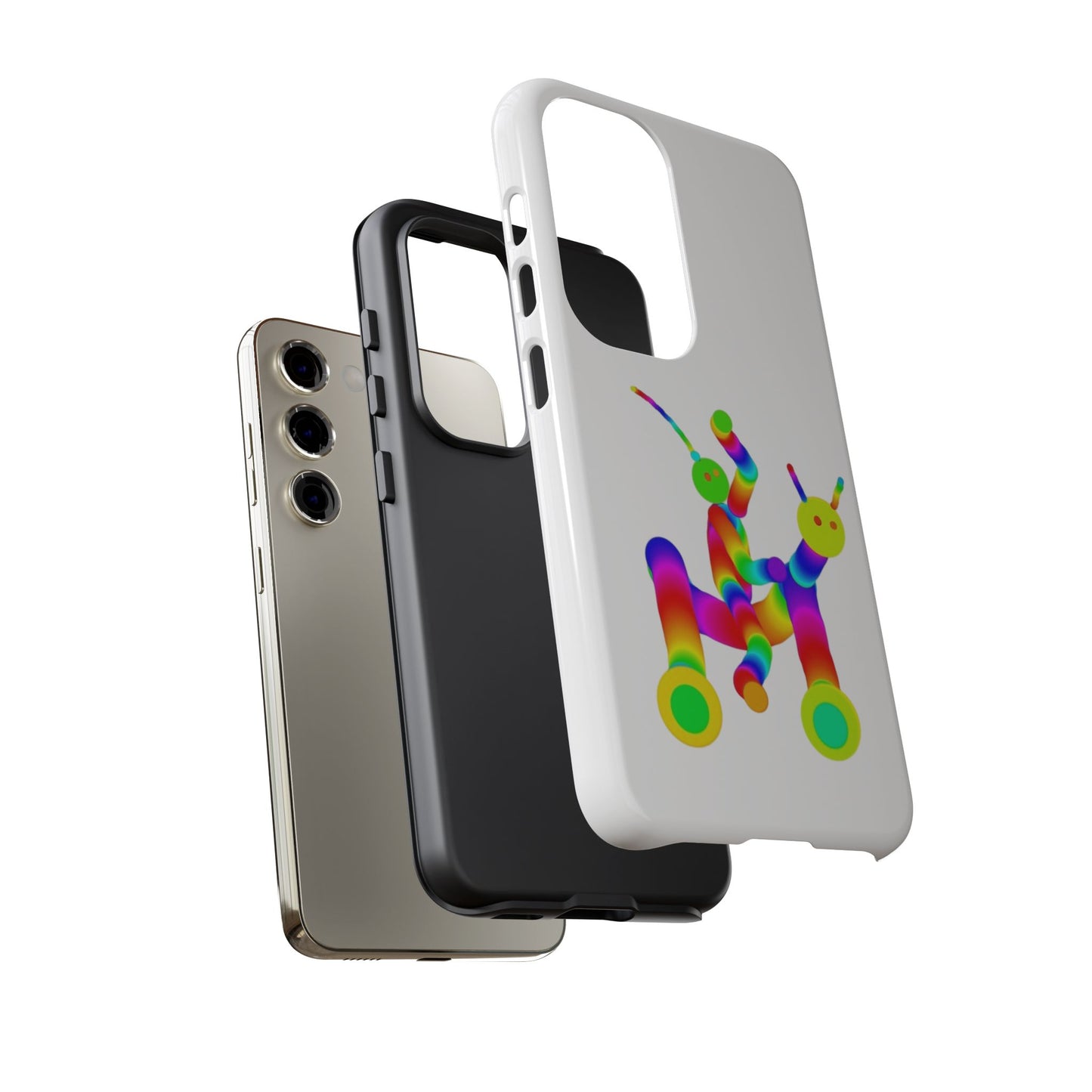 Marty Martians on Riding Robot / Phone Cases