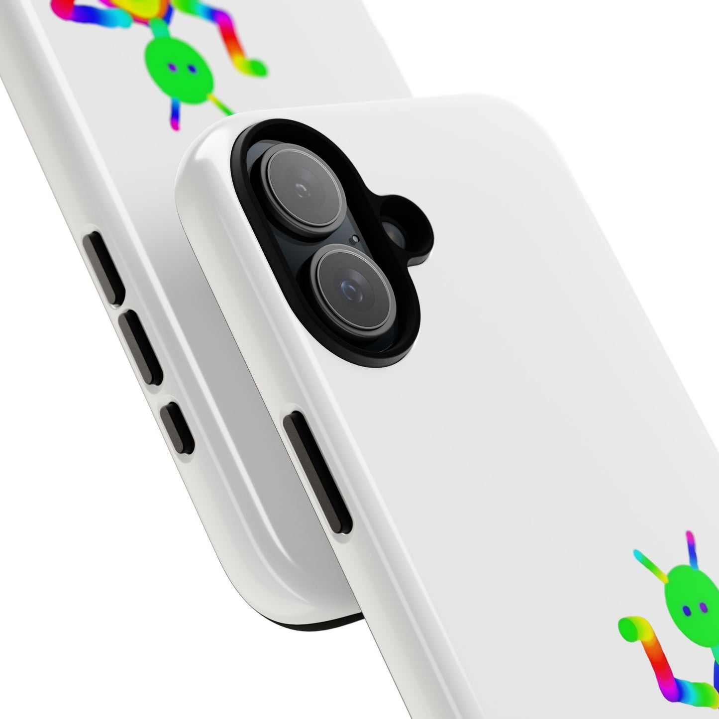 Martian with 5 Wheeled Friend / Phone Cases