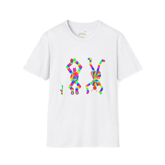Fun Martian Friends / Unisex Softstyle T-Shirt