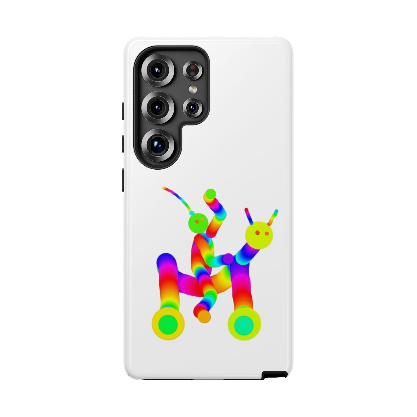 Marty Martians on Riding Robot / Phone Cases