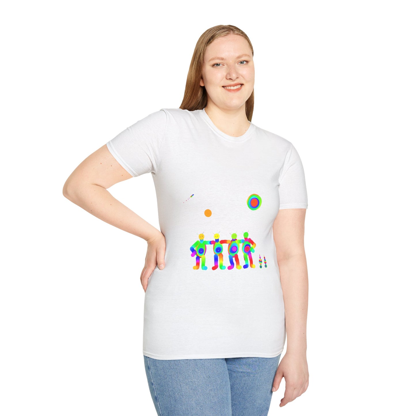 Martian Friends / Unisex Softstyle T-Shirt