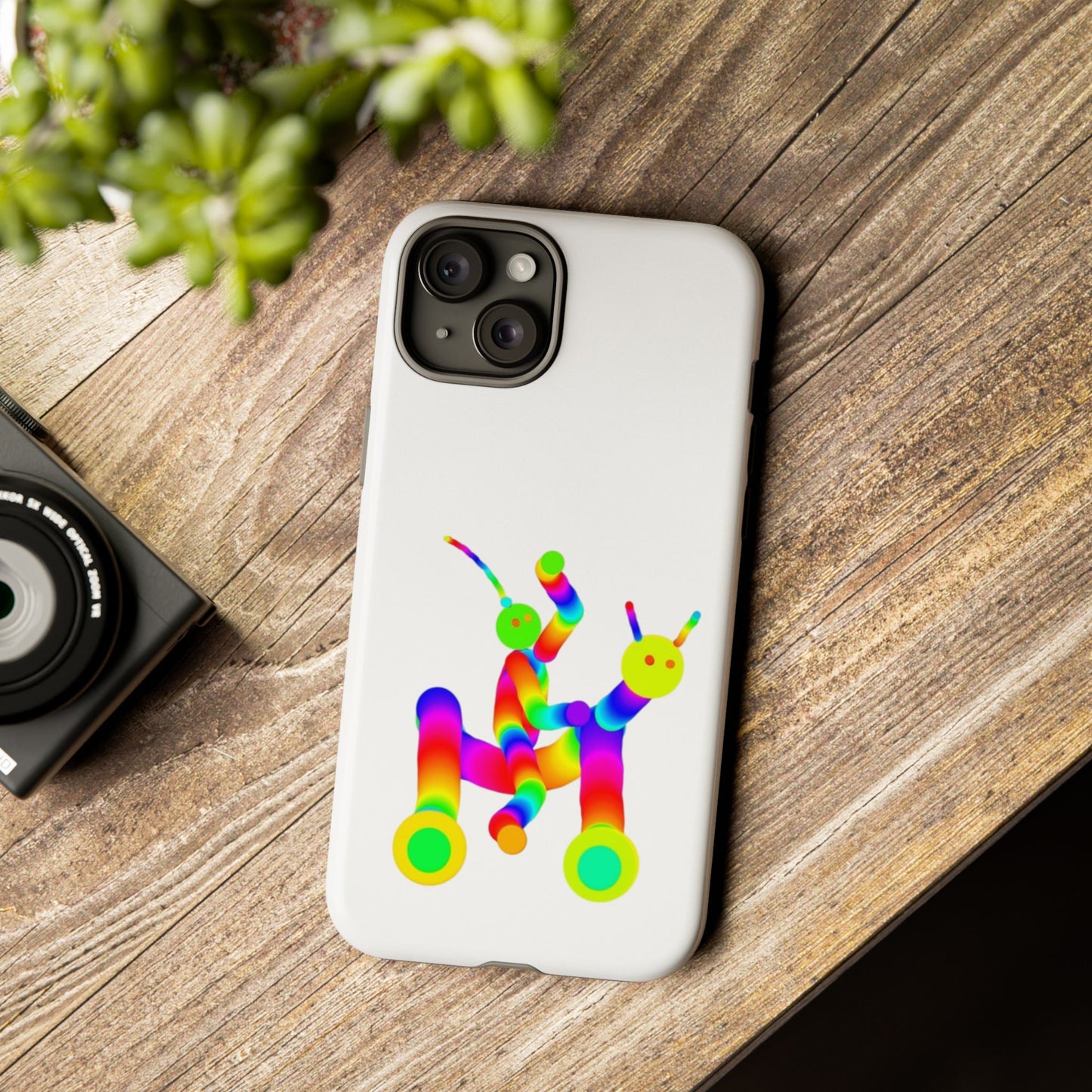 Marty Martians on Riding Robot / Phone Cases