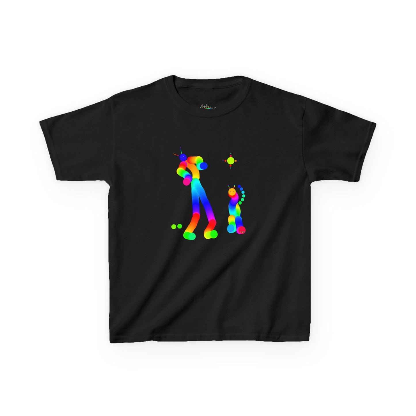 Martian with Martian Animal / Kids Heavy Cotton™ Tee