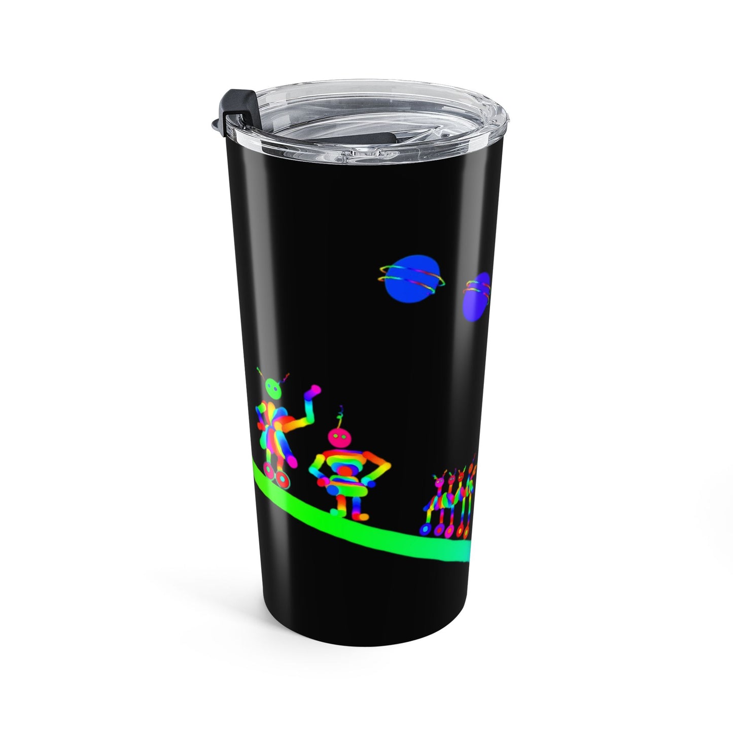Marty Martins Logo Black Tumbler 20oz
