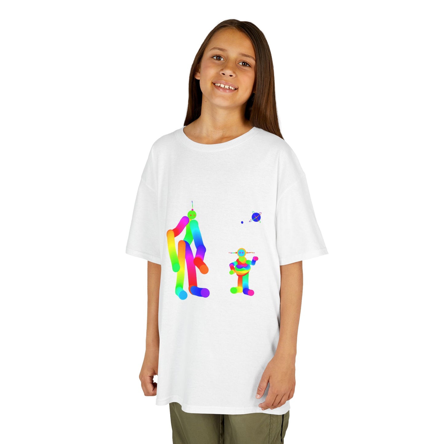 Martian with Friend / Kids Heavy Cotton™ Tee