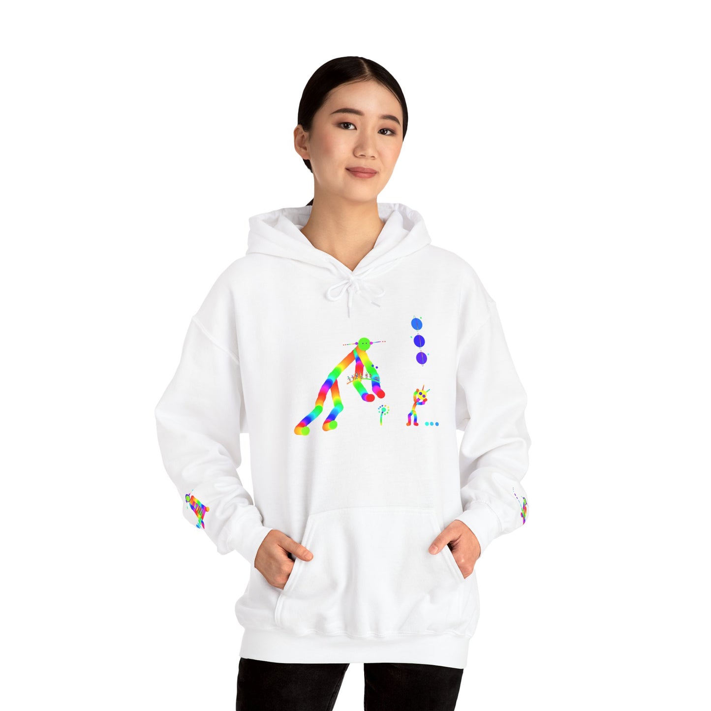 Not the Flower Martian / Unisex Heavy Blend™ Hooded Sweatshirt