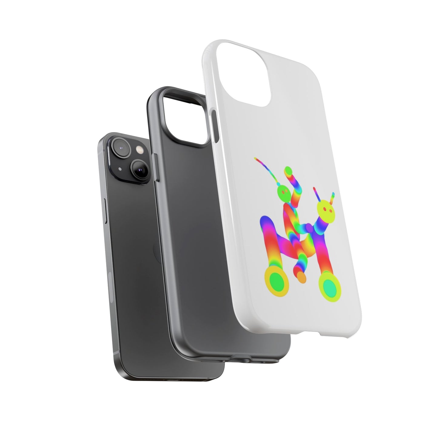 Marty Martians on Riding Robot / Phone Cases